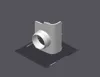 In one piece for large printers - Lower infill