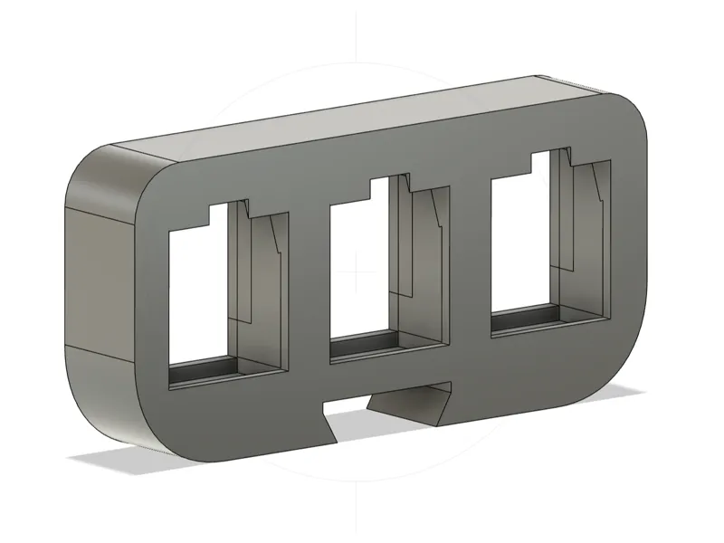 Keystone (3x) mount bracket