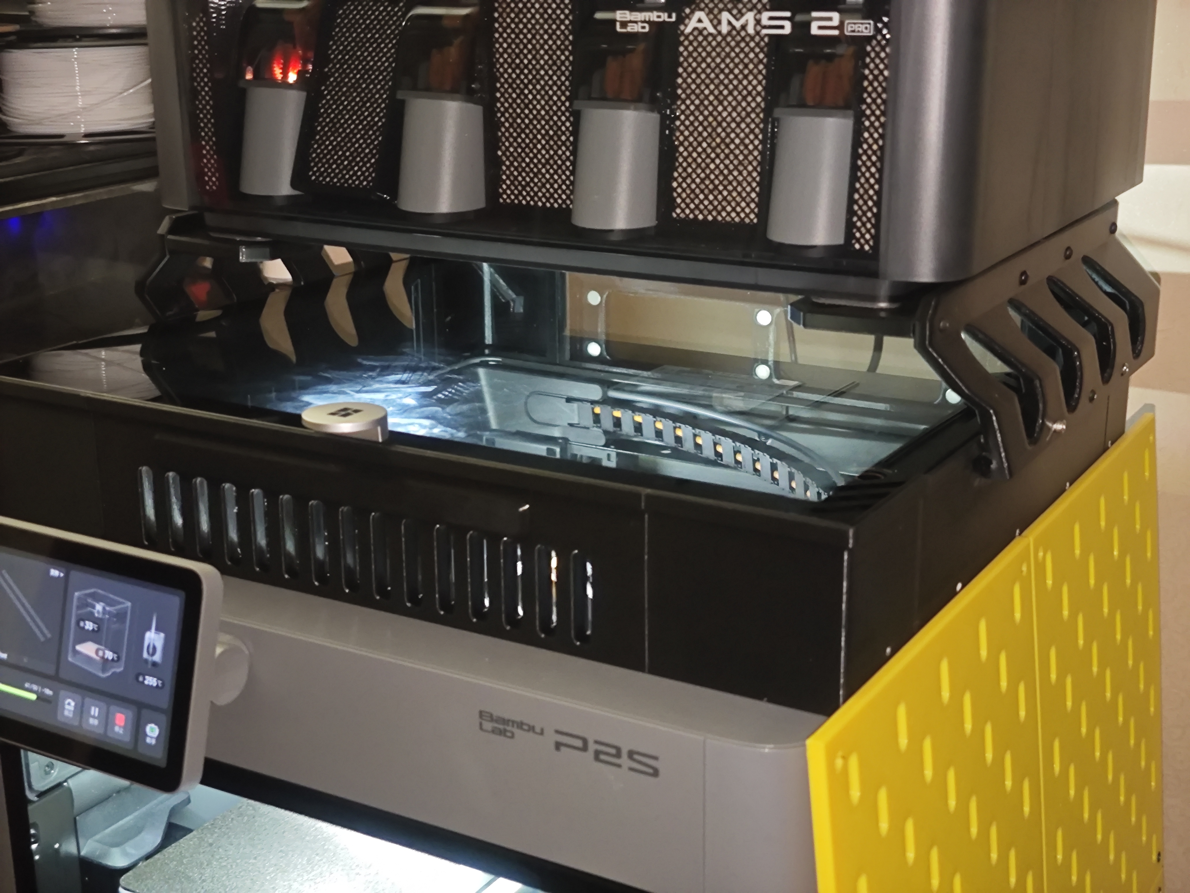 Miniatura 2 do modelo 3D AMS 多功能散热增高架 for P2S