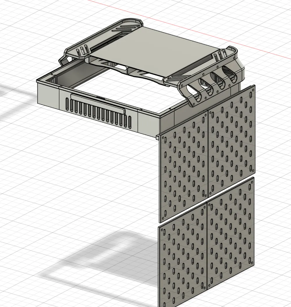 AMS Multi-functional Cooling Riser for P2S - Free 3D Print Model ...