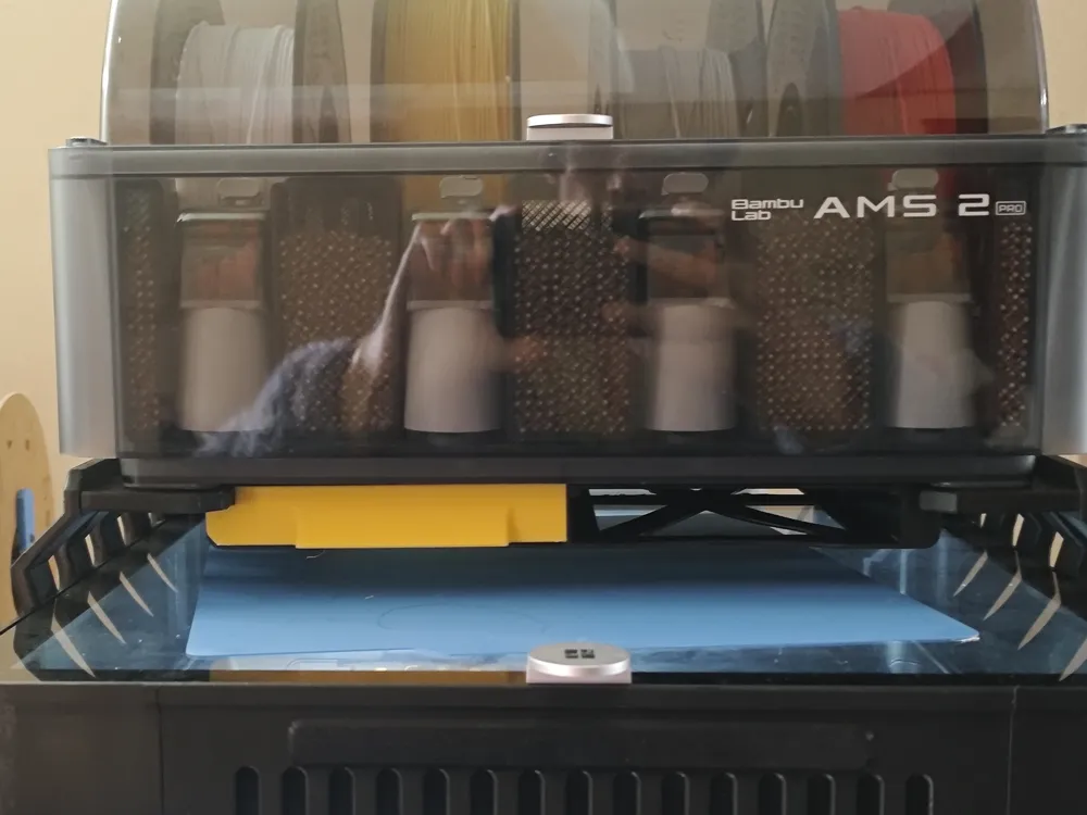 AMS Multi-functional Cooling Riser for P2S - Free 3D Print Model ...