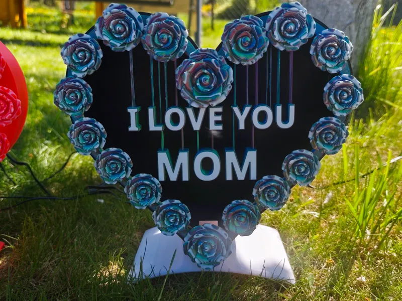 Heart for Mother's Day string art