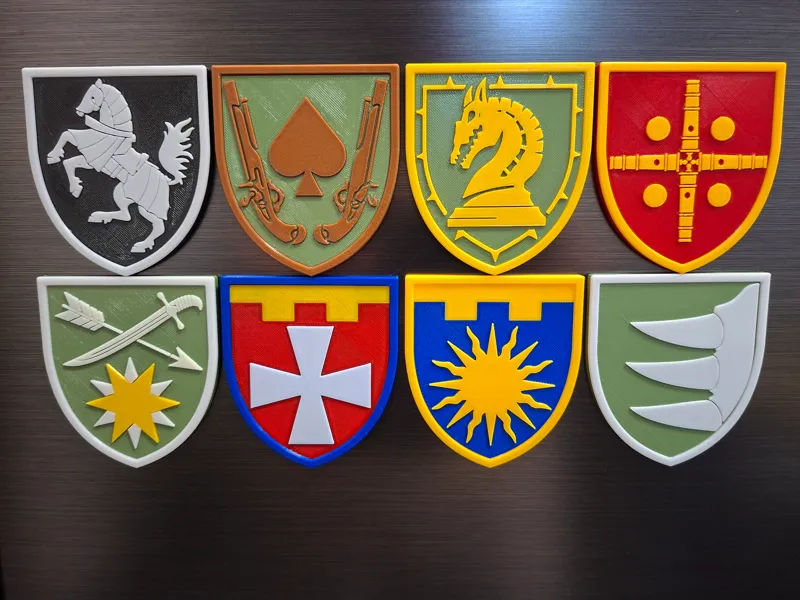 18th Army Corps Ukraine Brigade insignias