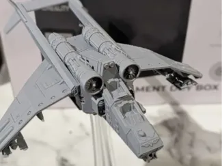 Grimdark Human Military Gunship