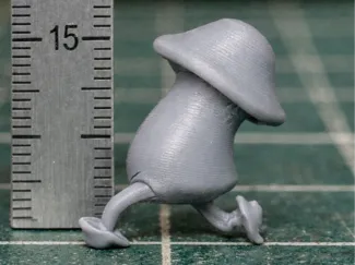 Tiny Running Mushroom 18mm Fantasy miniature