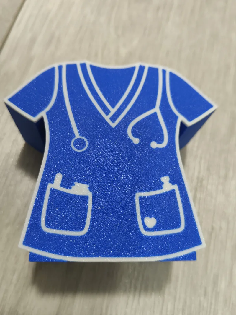Nurse pen holder (no supports)