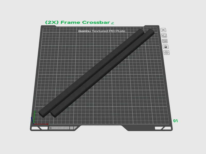 Crossbar - One piece for H2S and H2D