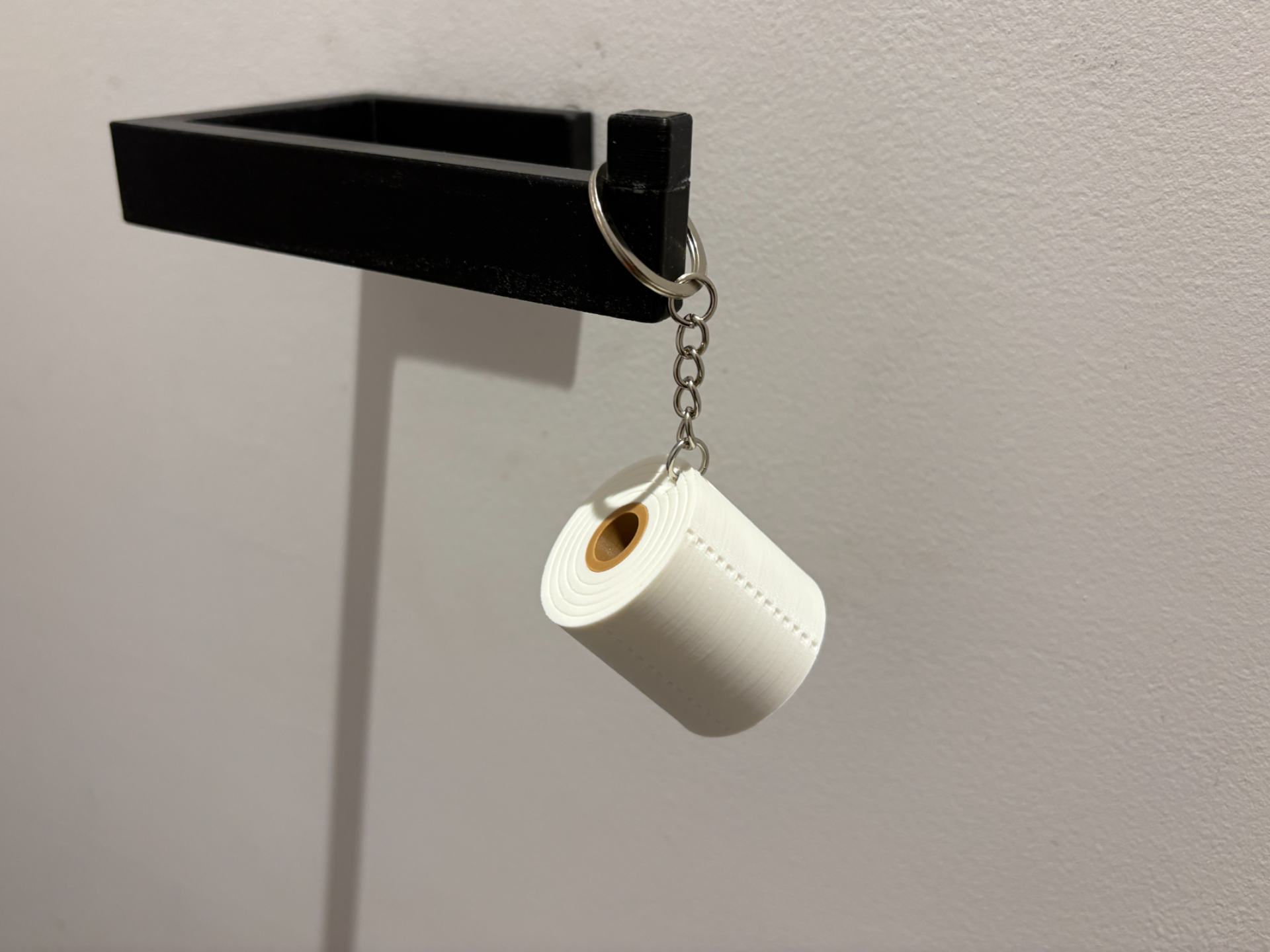 Toilet Paper Keychain