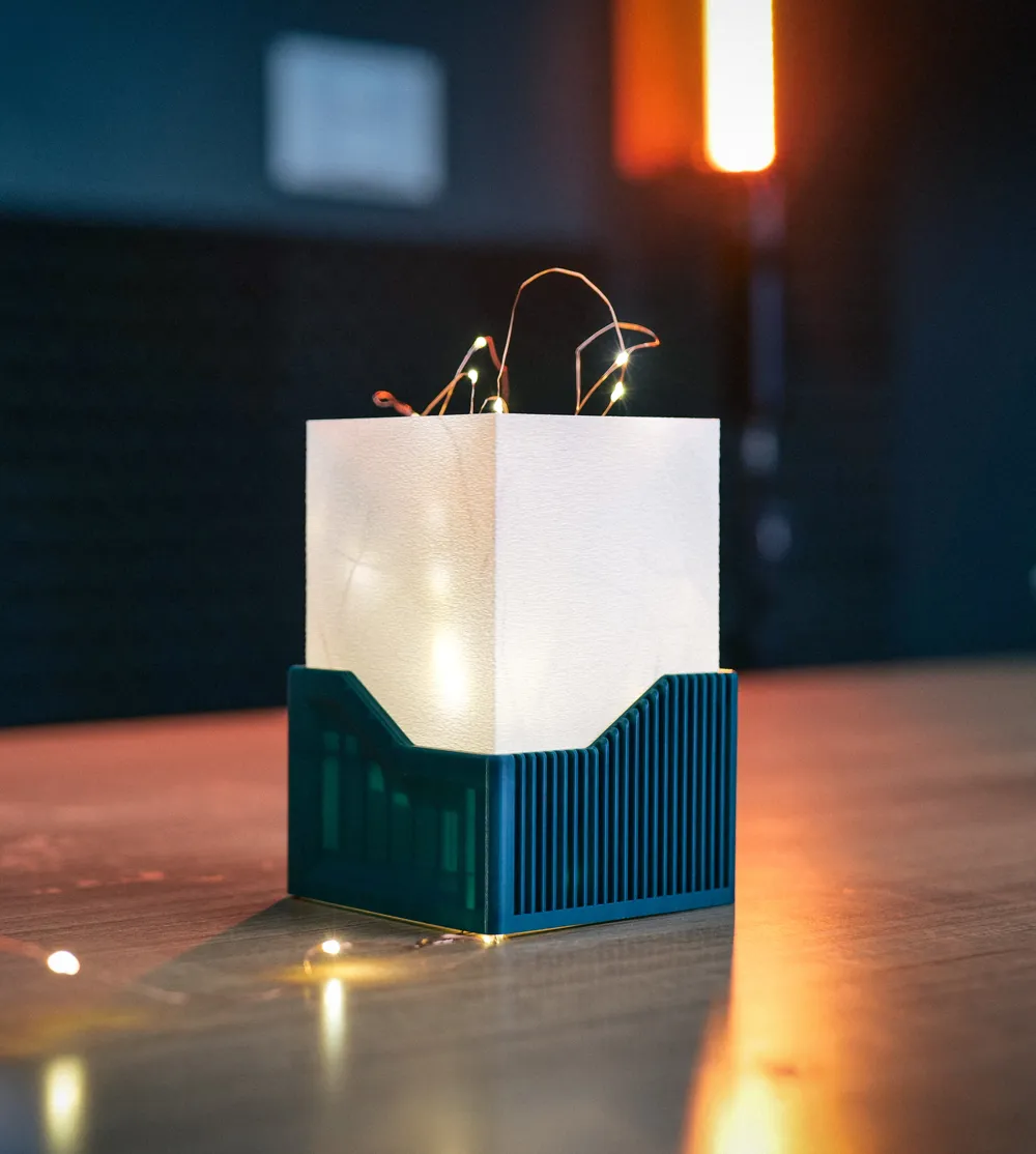 TAARA Fairy Light Lamp – Square Edition - Free 3D Print Model - MakerWorld