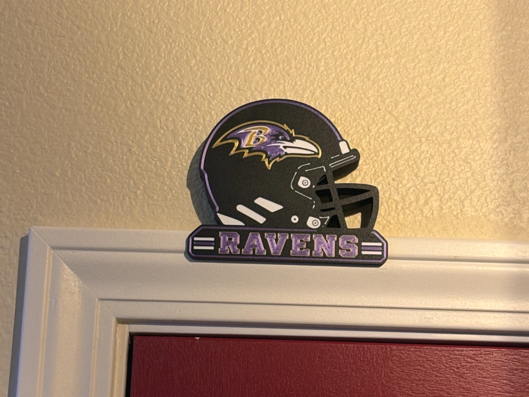 Baltimore Ravens Door Topper