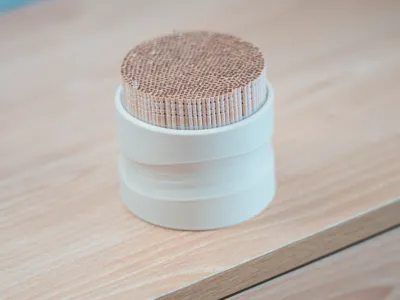 Wave Toothpick Case for DAISO Minimal Style Holder