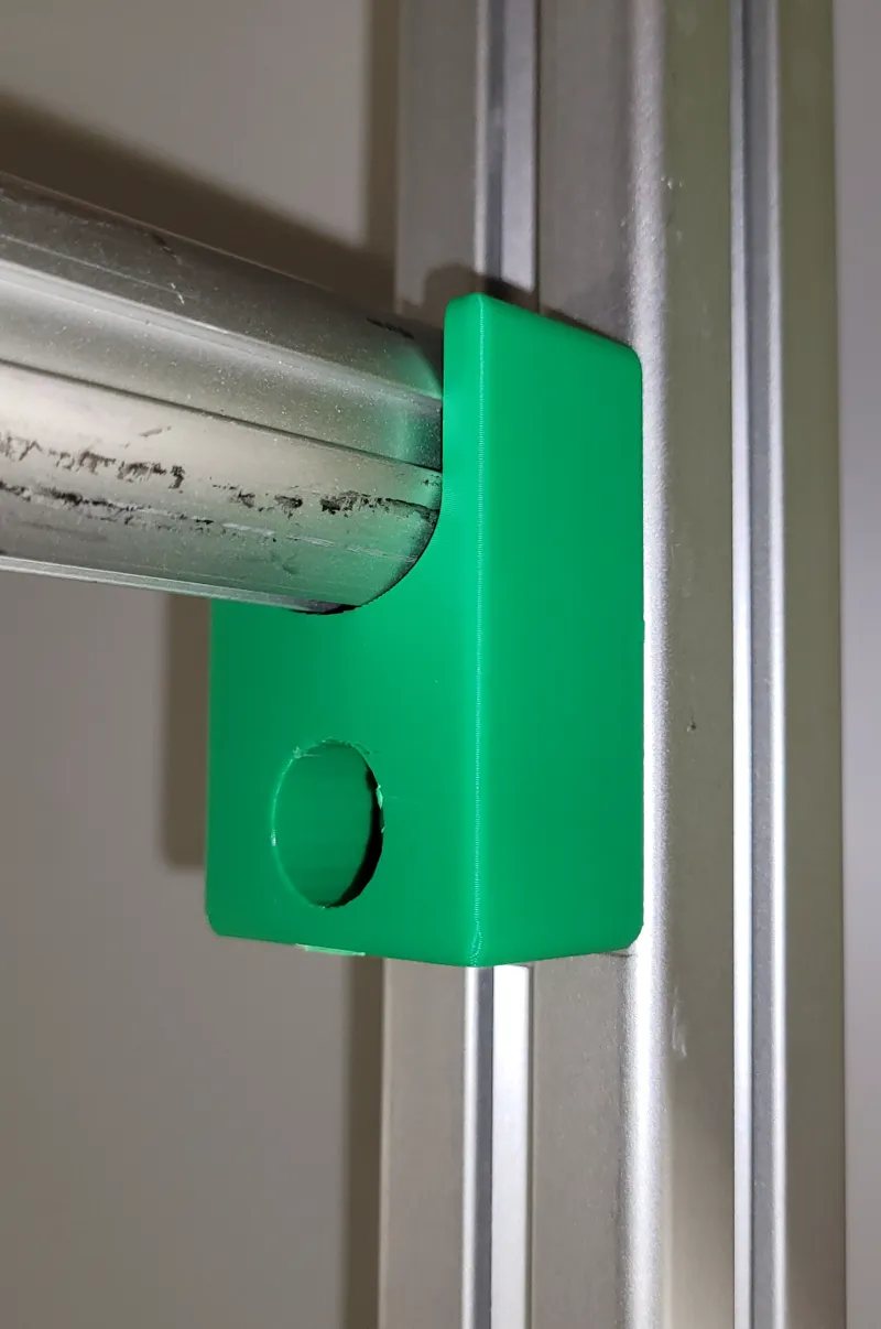 Aluminium Rohrbefestigung 30mm für Boschprofile