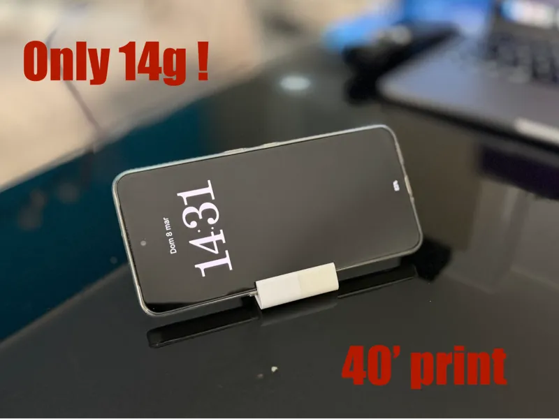 Yes, Another (universal) Phone Stand! (only 14g)