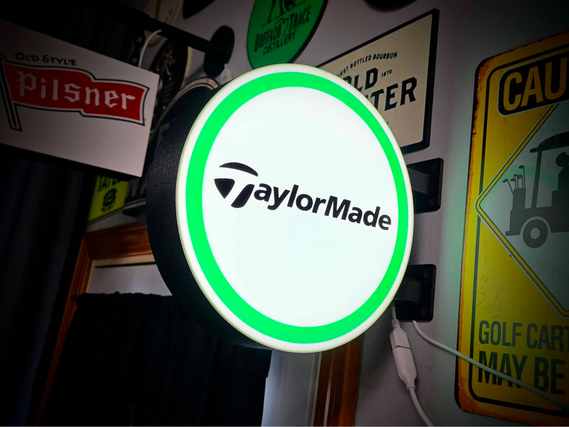 Taylormade Golf ~ 2-Sided LED Lightbox Wall Sign