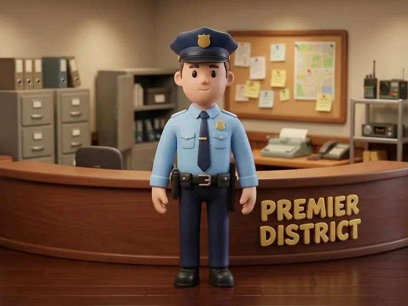 policier mignon