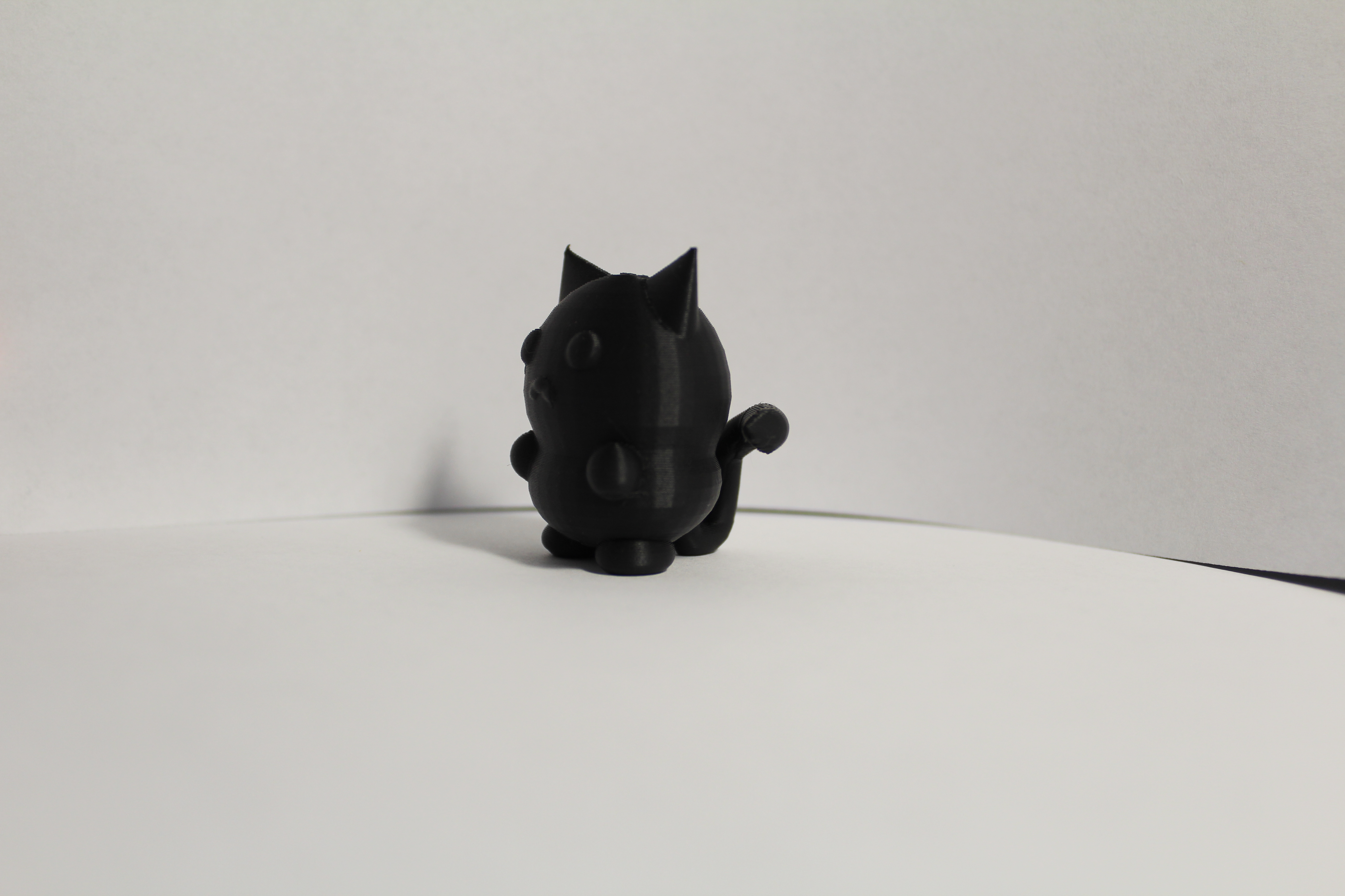 Miniatura 1 do modelo 3D Round Kitty Cat