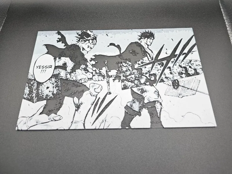 Black Clover - Battle Scene Hueforge