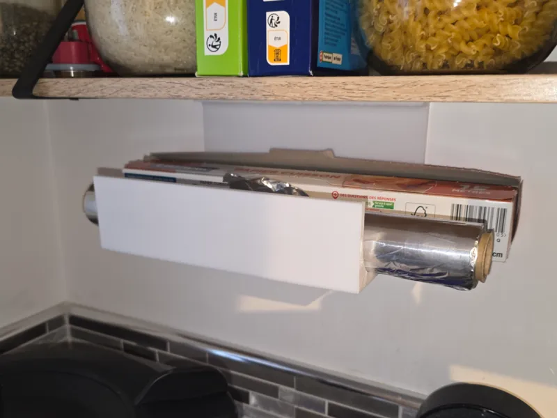 Tube roller shelf support