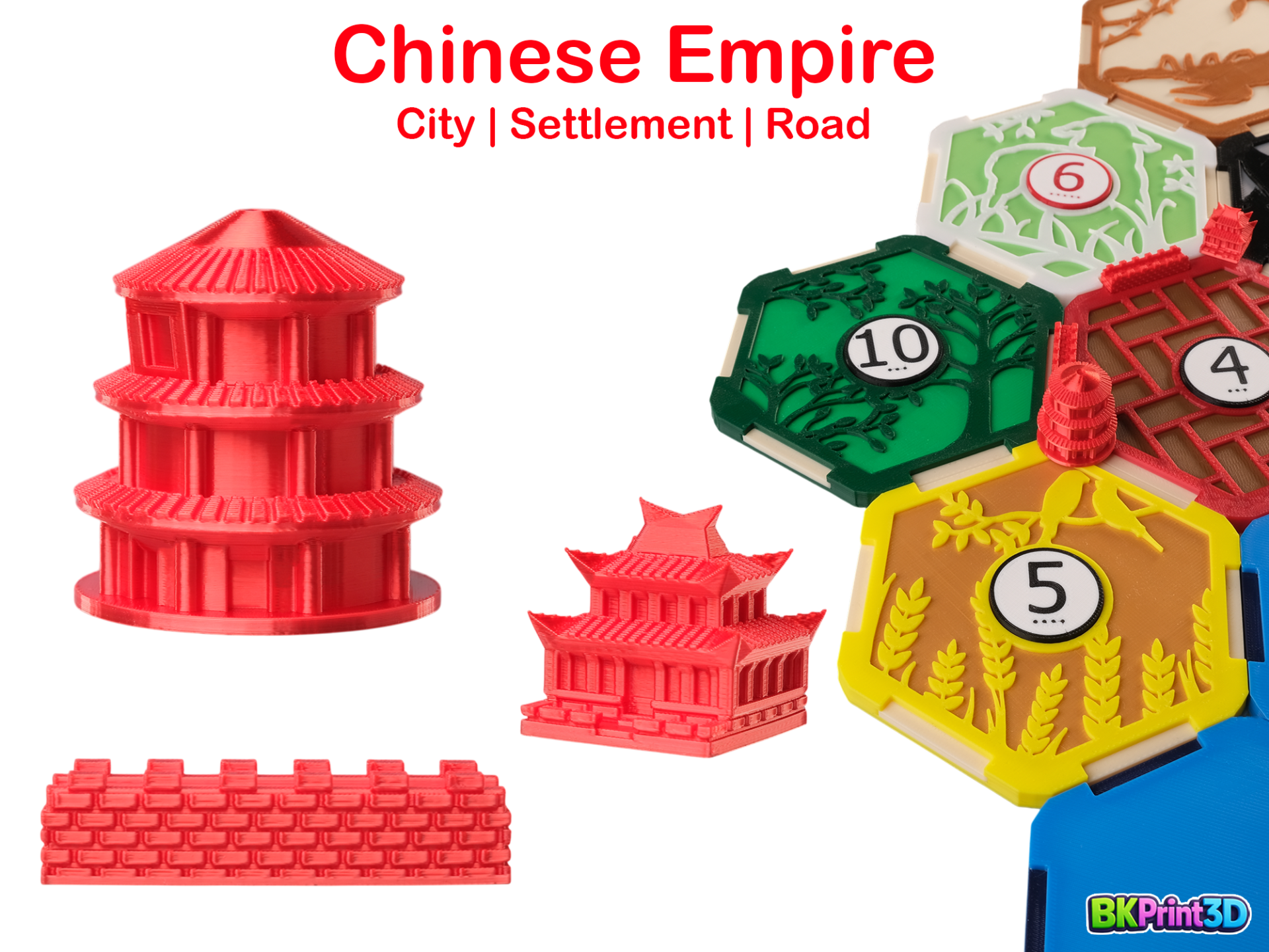 Chinese Empire | Base Set for Catan | Civilization