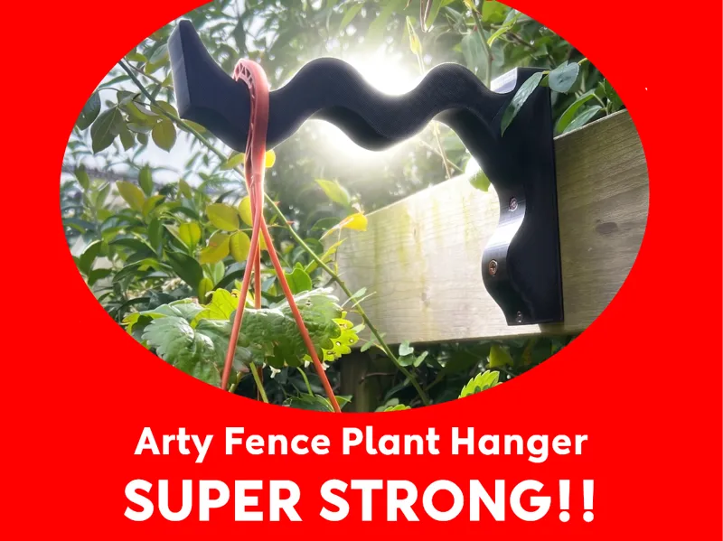 Arty Fence Plant Hanger