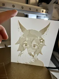 Lithophane Senko-san — photo 4