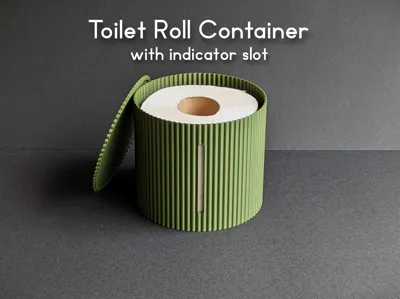 Solo Toilet Roll Container