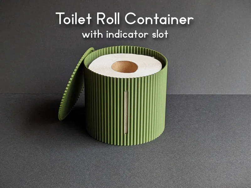 Solo Toilet Roll Container