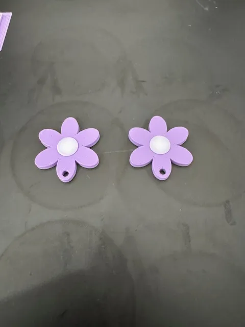 Flower Earrings view 2