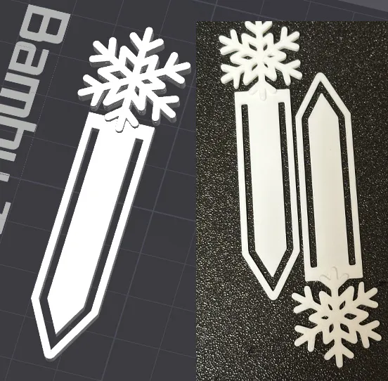 Snowflake Bookmark