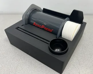 Aeropress organiser for toolbox drawers