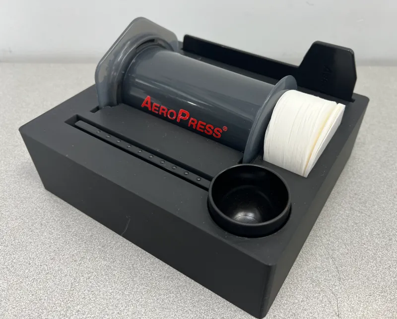 Aeropress organiser for toolbox drawers
