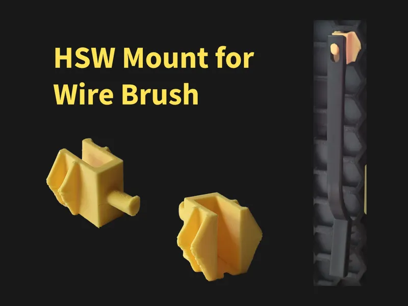 HSW wire brush holder