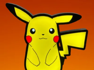 Customizable Picachu Lightbox Lamp