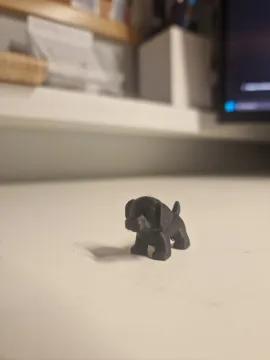 Objeto manipulable: Mini Dalmatian Fidget - Micro Zoo — vista de referencia 3