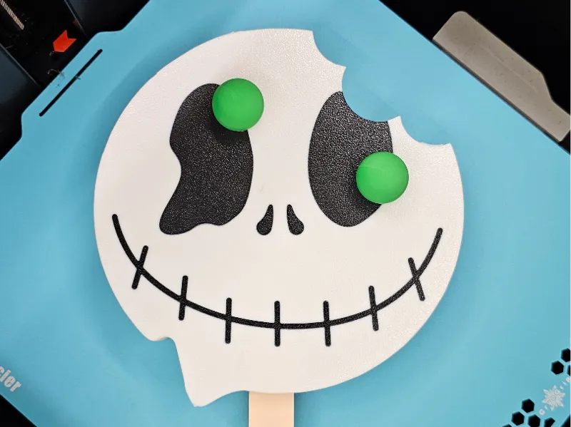 Jack Skellington Popsicle