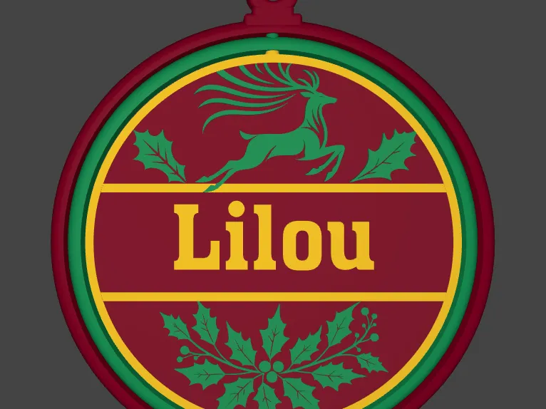 boule de noel lilou