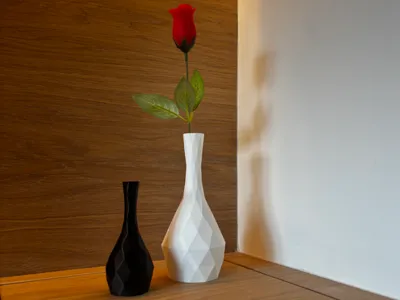geometric modern vase