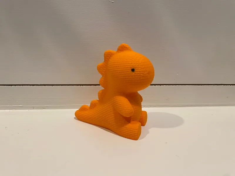 Cute Knitted Dinosaur (No AMS)