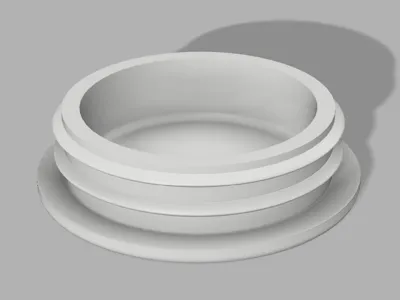 Window cap for screwhole ⌀ 15,4mm