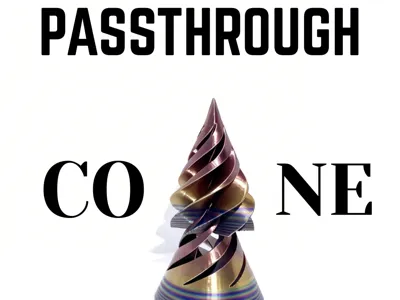 Passthrough Fidget Cone