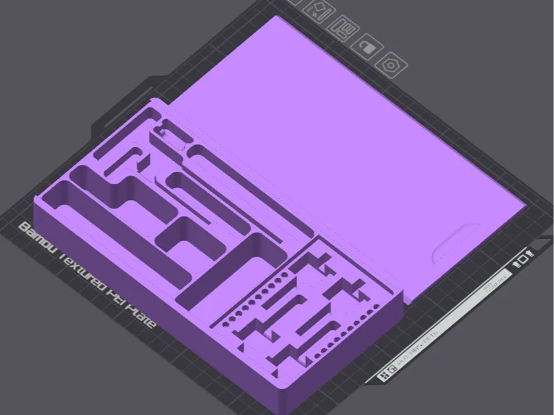 Caja de herramientas y 4 Extrusores