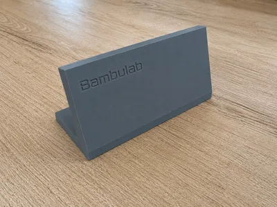 Parametric label holder