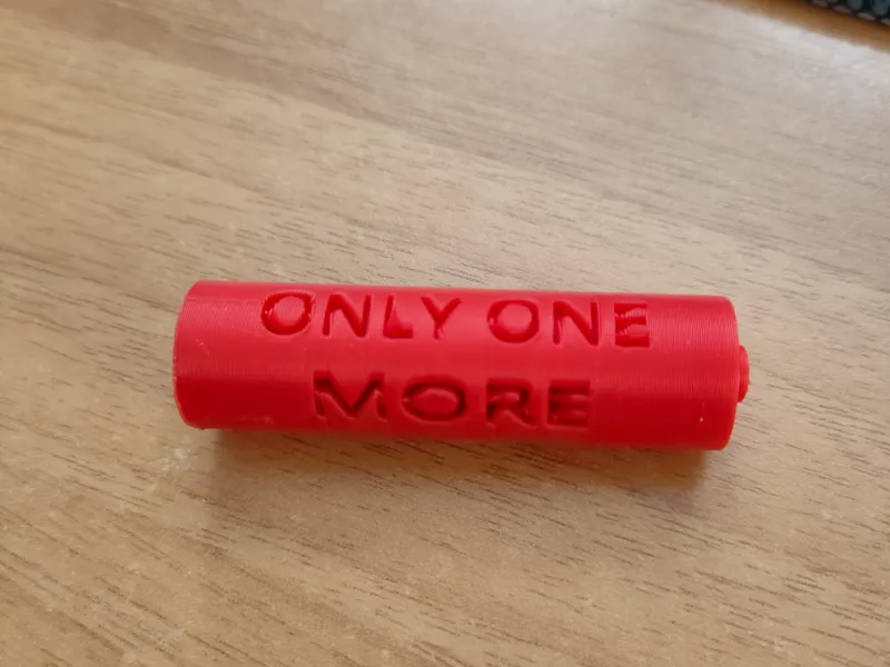 Fake AA battery - Last battery remaining warning