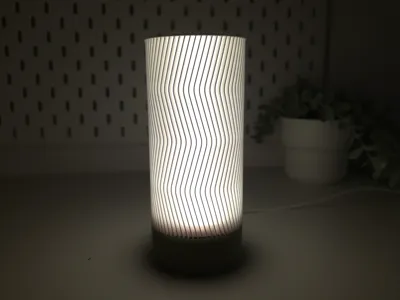 RIBO One - minimal ribbed lamp for Bambu Lab Kit