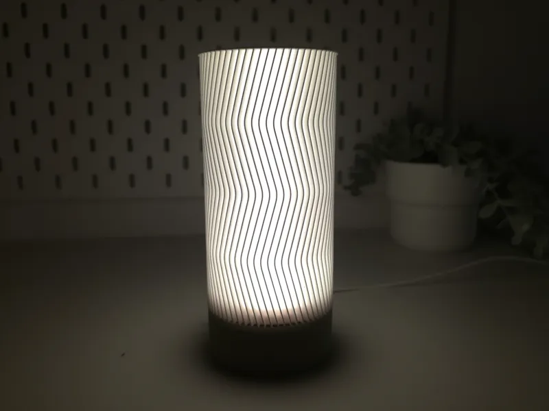 RIBO One - minimal ribbed lamp for Bambu Lab Kit