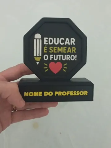Soporte: Troféu Dia dos Professores – Educar é Semear — vista de referencia 2