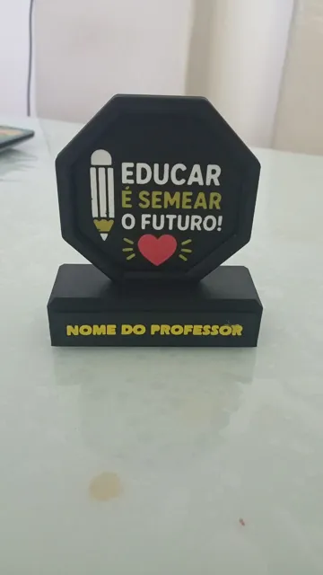 Soporte: Troféu Dia dos Professores – Educar é Semear — vista de referencia 4