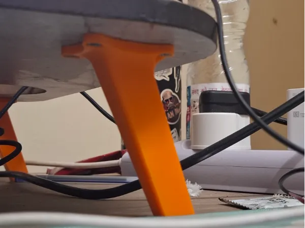 Pieds de table rehausseurs