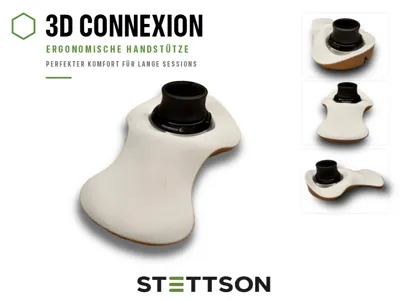 3D Connexion Ergonomic Hand Rest