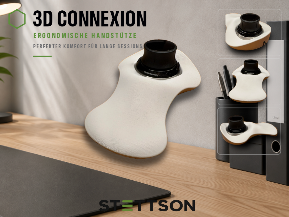 3D Connexion Ergonomische Handstütze